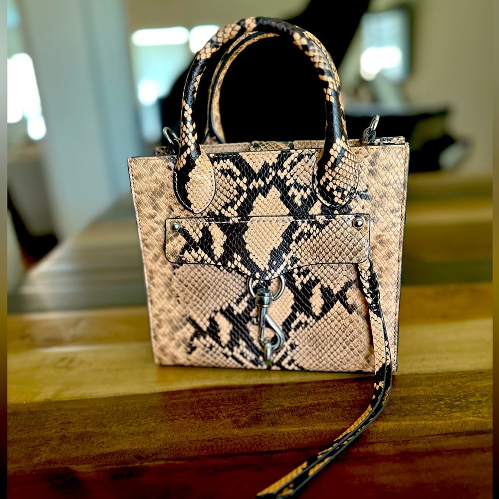 Beautiful snakeskin mini bag